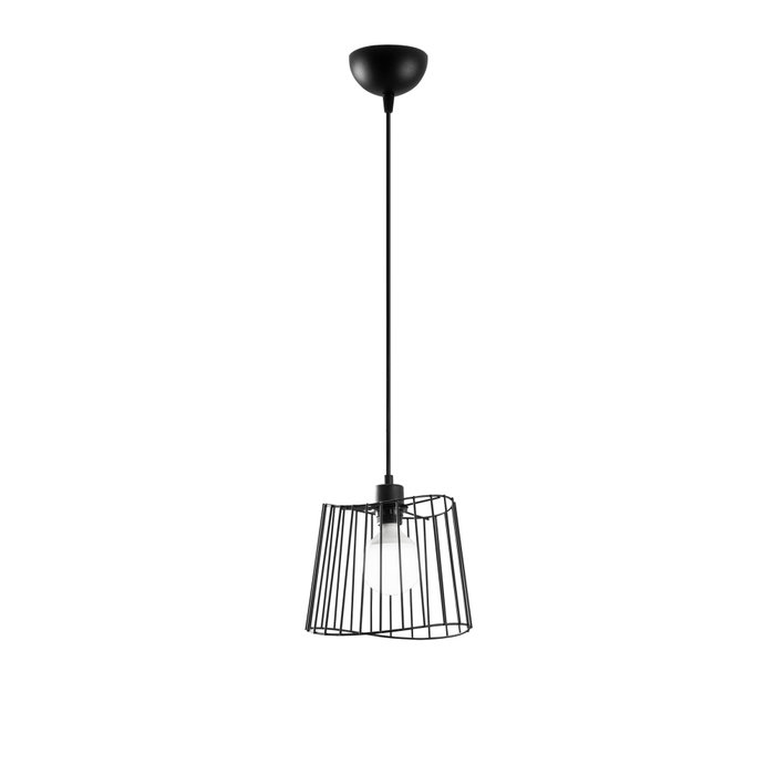 Opviq Lámpara de araña industrial negra con altura ajustable Opviq Lámpara de araña industrial negra con altura ajustable